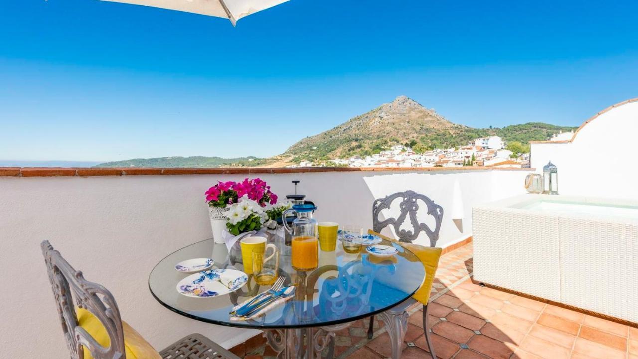 Atico La Carrasquilla Gaucin By Ruralidays Apartment Luaran gambar